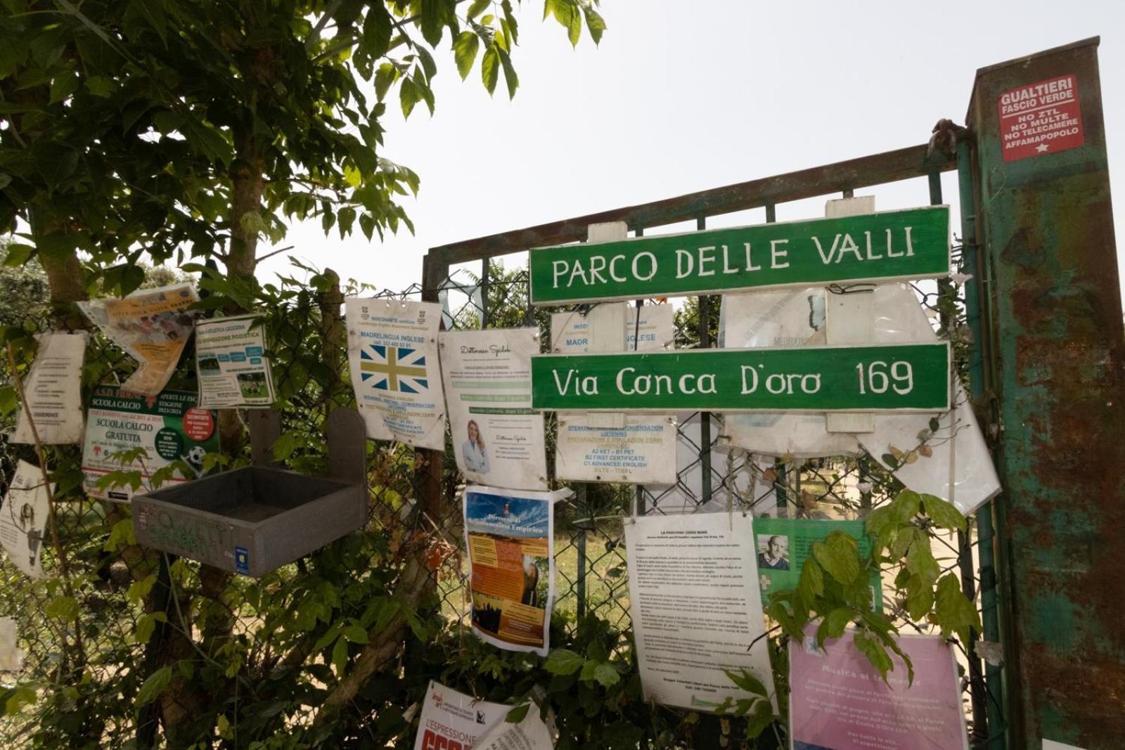 Via Conca D'oro Adiacente Fermata Della Metro B * Rom